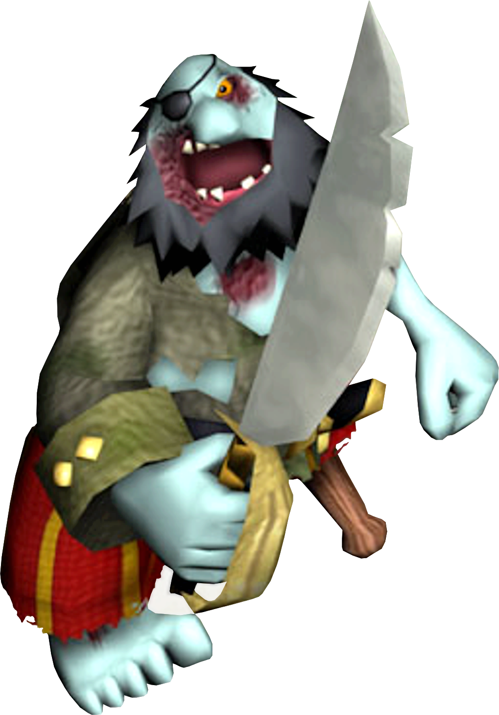 Zombie Pirate - Grabbed By The Ghoulies 2 (1019x1459)