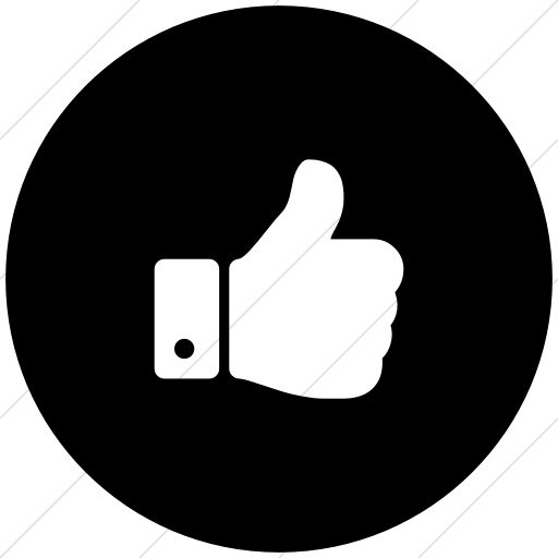 Bootstrap Font Awesome Thumbs Up Icon » Style Flat - Logo De Twitter Png Negro (512x512)