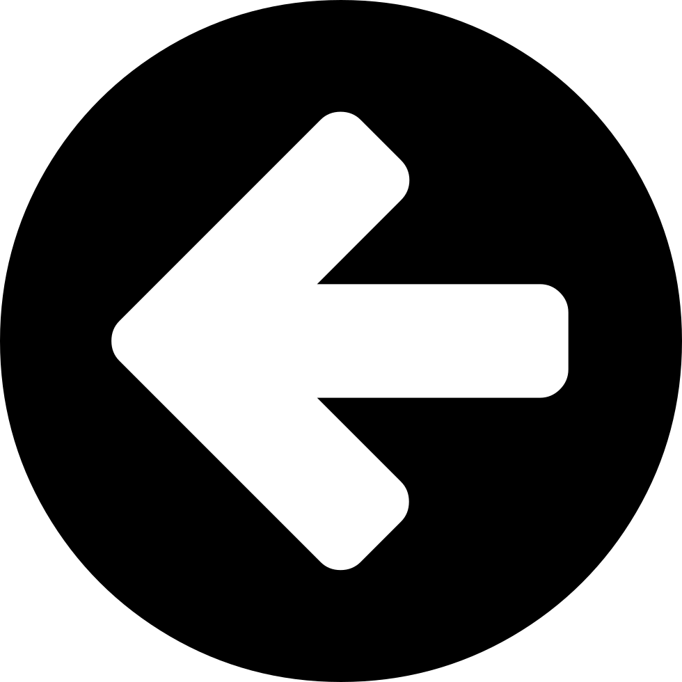 Circle With An Arrow Pointing To Left Comments - Portrait Of A Man (980x980)