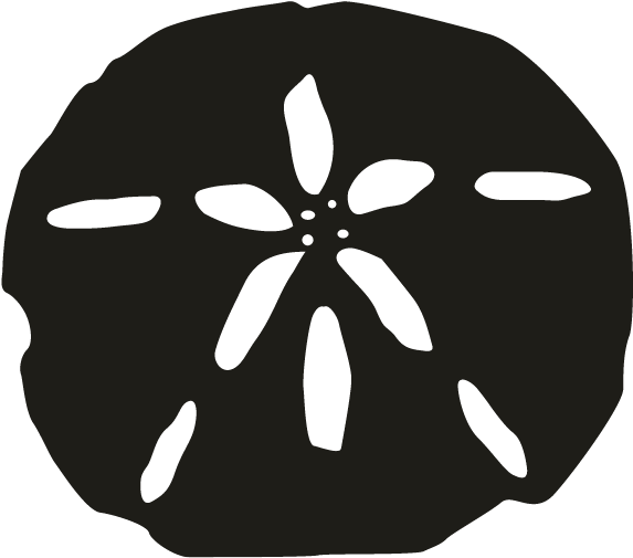 Smock Sand Dollar Motif - Smock Sand Dollar Motif (696x696)