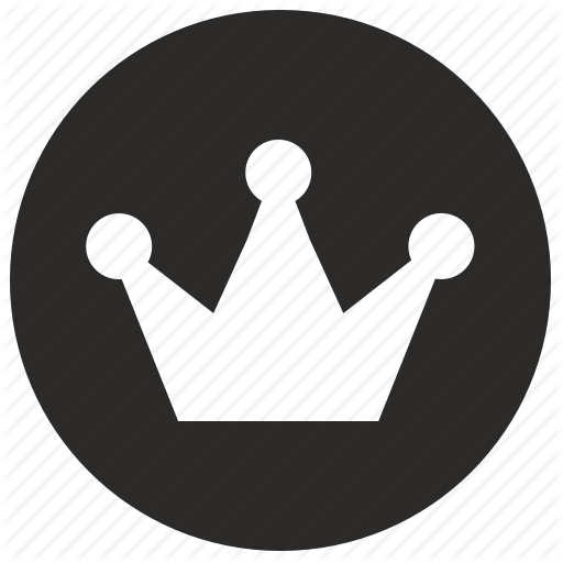 Royalty Crown With Cross And Gem Studs Icons - Portrait Of A Man (512x512)