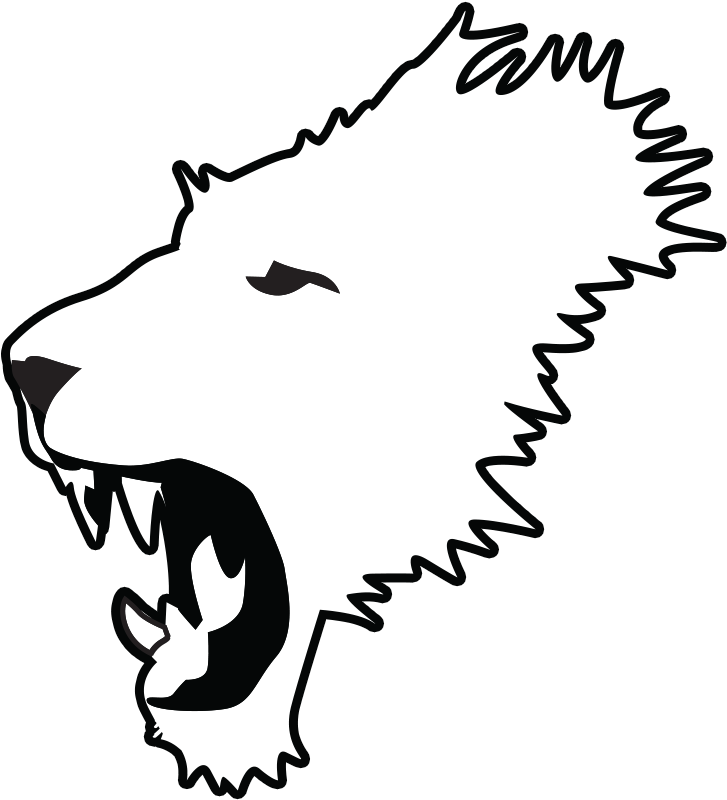Lion Bold Car Window Decal - Lion Bold Car Window Decal (831x831)