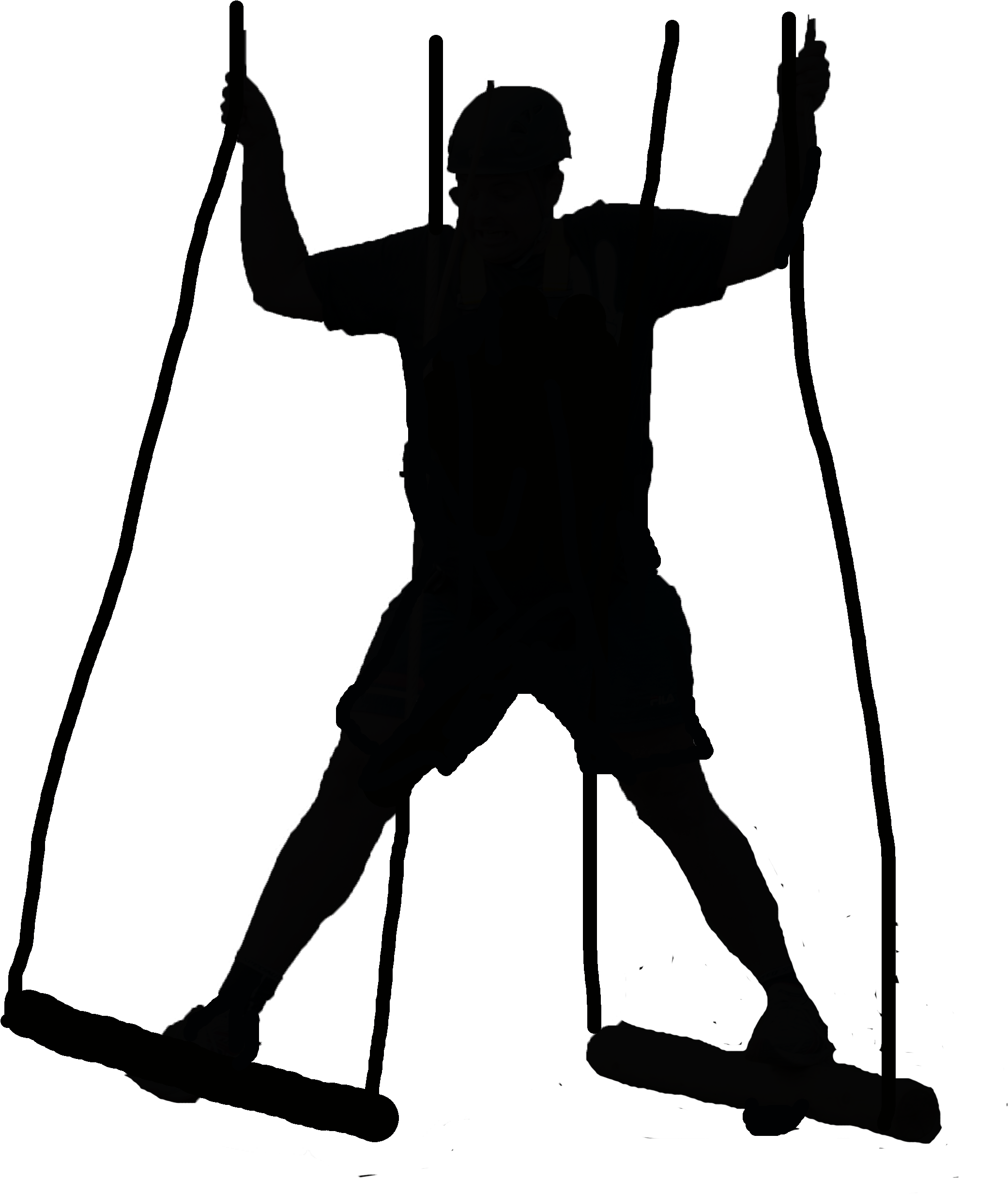 Ropes Course Adventure Park Recreation Clip Art - Rope Course Png (2256x2718)