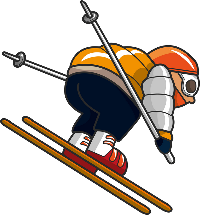 Cartoon Extreme Sport Clip Art - Cartoon Extreme Sport Clip Art (670x718)