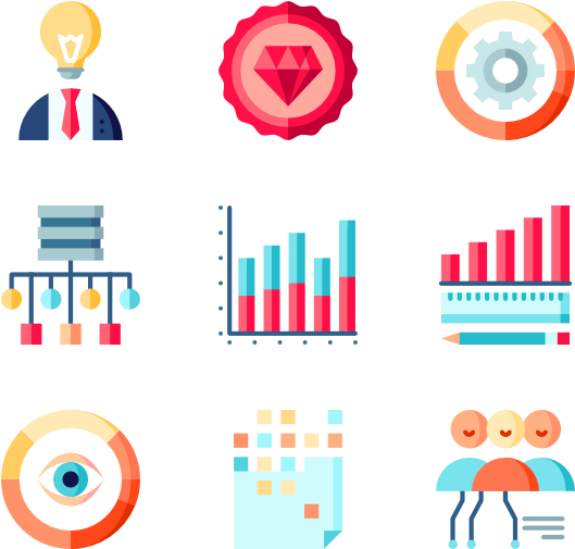 Big Data And Web Analytics - Big Data Icon Vector (600x564)