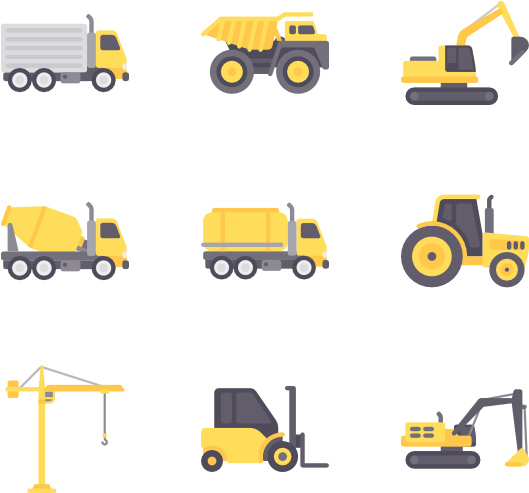 Construction Machinery - Forklift Sprite (600x564)