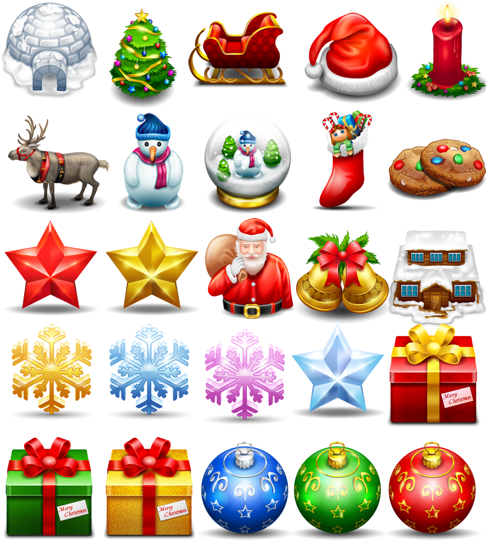 Free Christmas Icon Png By Freeiconsfinder - Christmas Icons (1000x1167)