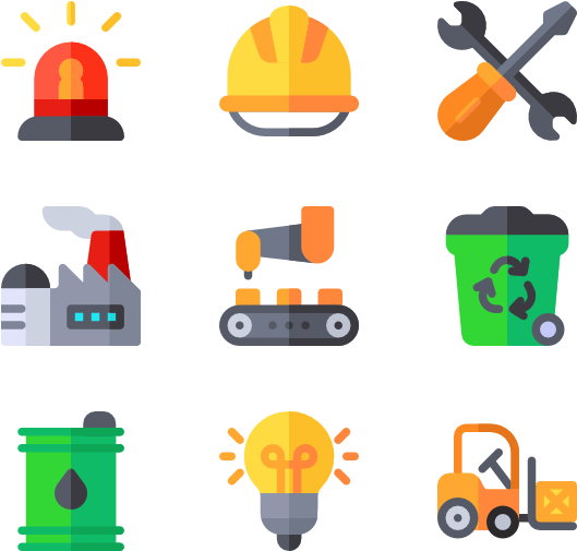 Industry 50 Icons - Building (600x564)
