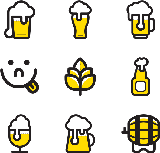 Beer Set 12 Icons - Beer Icon (600x564)
