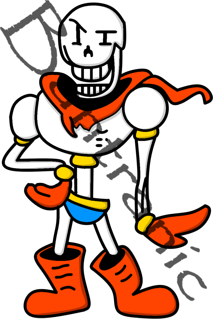 Papyrus Hd Sprite Recreation By Bantranic - Undertale Papyrus Sprite Png (733x1089)
