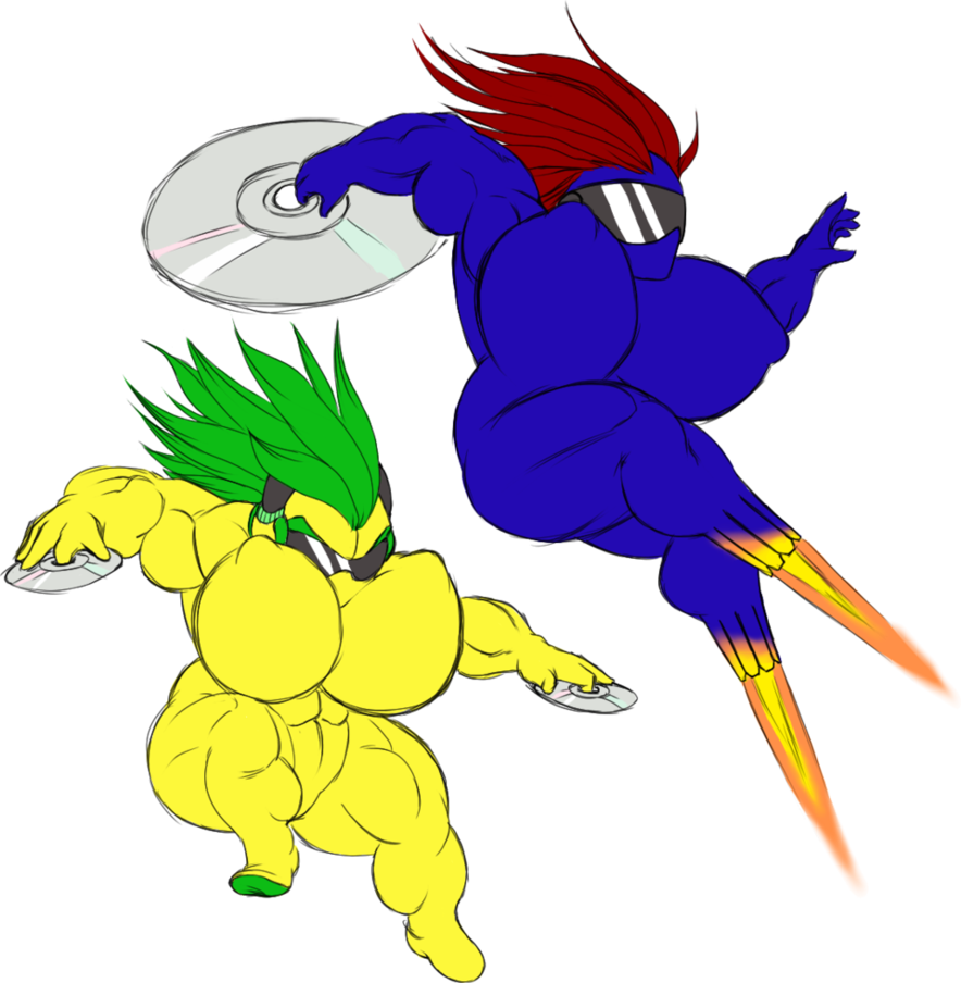 Mohawk And Headphone Jack By Digital-dust - Mohawk & Headphone Jack (884x904)