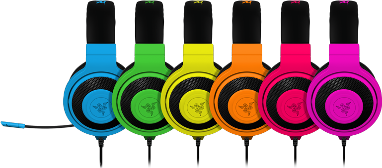 Razer Announces Their Neon Kraken Series Headsets & - Razer Kraken Mobile Gaming Headset (red) (800x600)