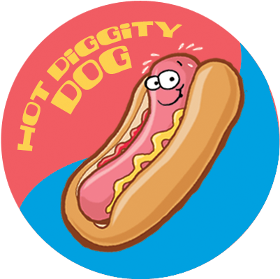 Stinky Scratch N Sniff Stickers Hot Dog - Scratch N Sniff Stickers For Dogs (446x446)