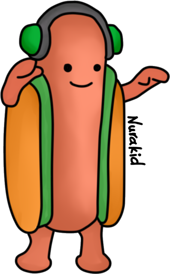 Dancing Hot Dog By Nurakid436 - Hot Dogs Dancing Cartoon (658x947)