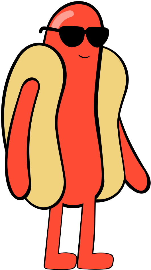 Hotdog Guy By Megarainbowdash2000 - Hot Dog Guy Png (530x945)