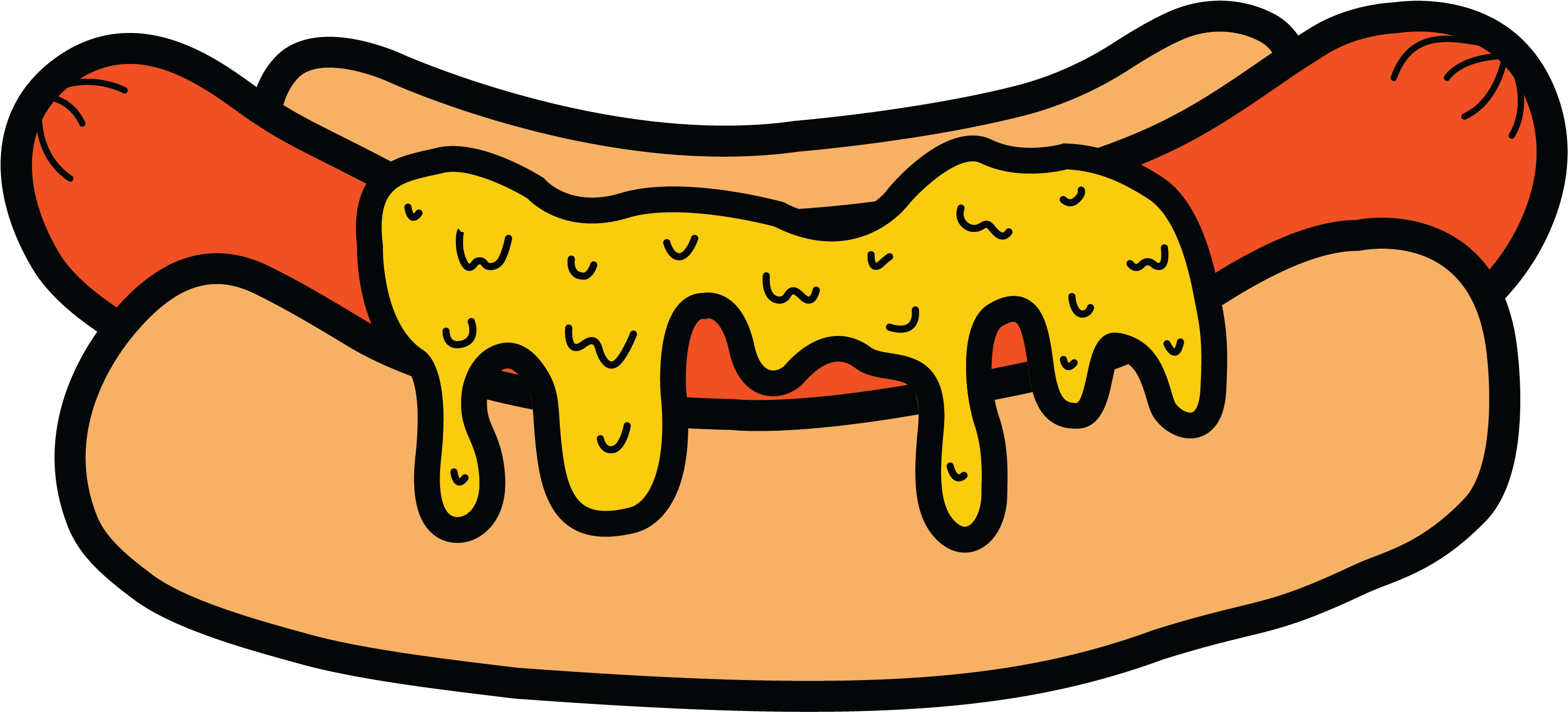 Niki Liu Is A Designer From The Bay Area - Hot Dog Graphic (3300x2550)