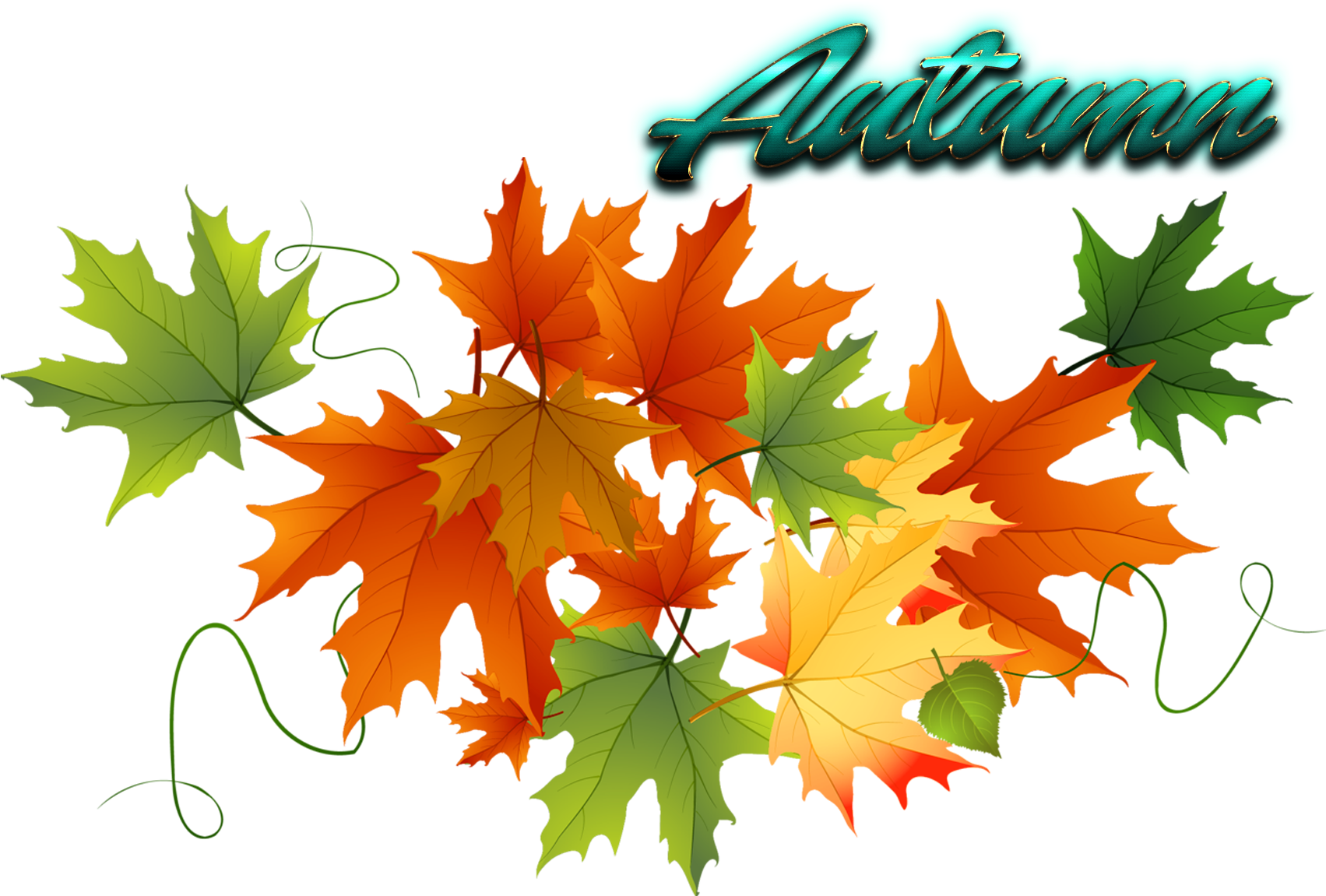 Autumn Leaves Free Png Image - Des Cadres Pour Des Certificats Cm2 (1920x1200)