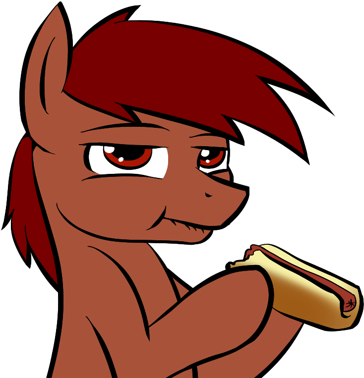 Hot Dawg By Acesential - Cartoon (800x800)