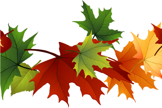 Leaves Clipart Transparent Background - Autumn Leaves Transparent Background (640x480)