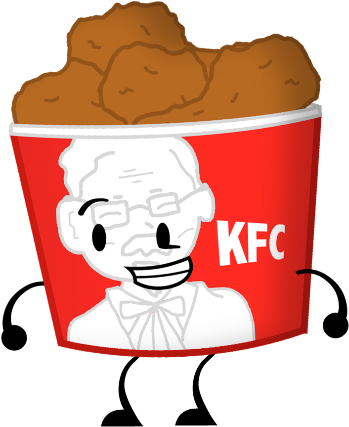 Chicken Bucket Pose - Object Show Chicken Nuggets (797x883)