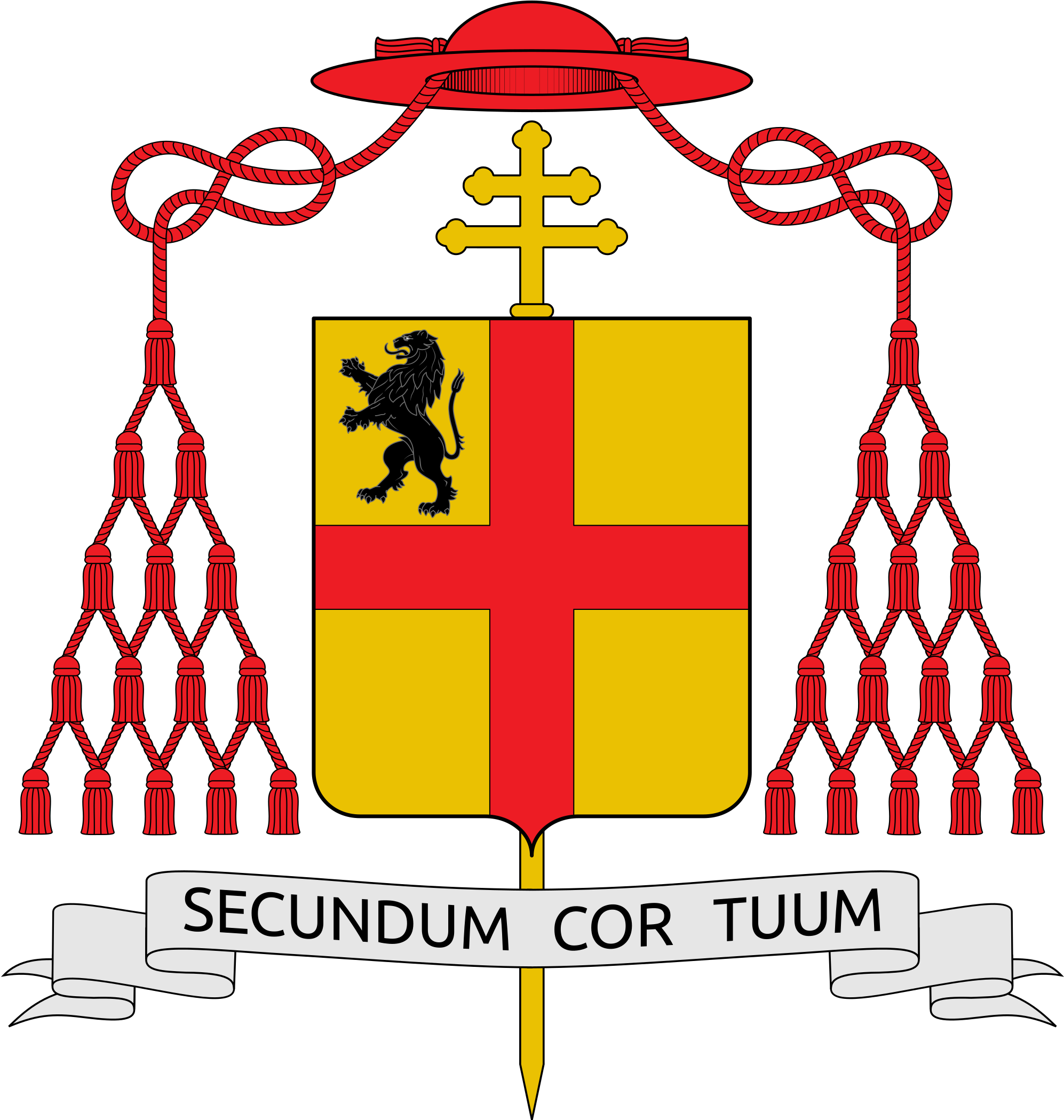 Open - Cardinal Burke Coat Of Arms (2000x2113)