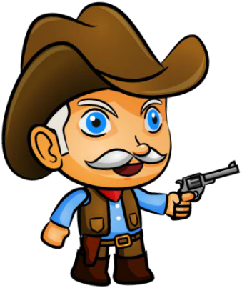 Animated Cowboy Png (600x500)