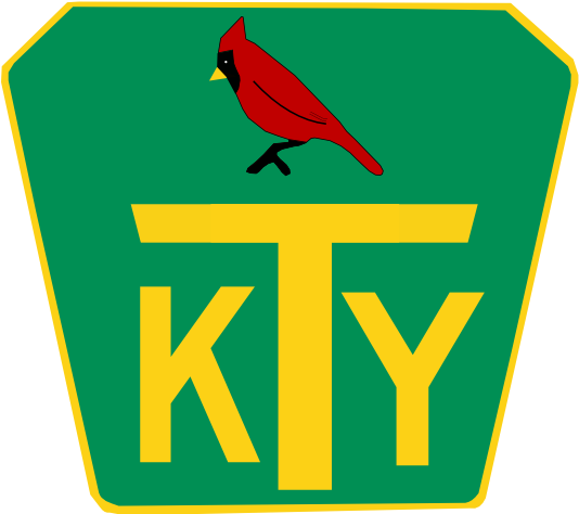 Kentucky Turnpike Logo - Kentucky Turnpike Sign (618x499)