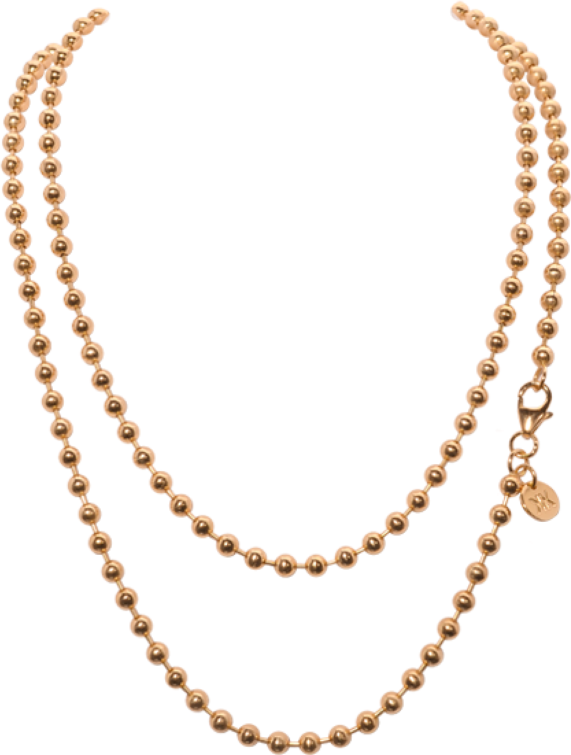 Necklace Clipart Transparent - Golden Chain Png Hd (1200x1200)