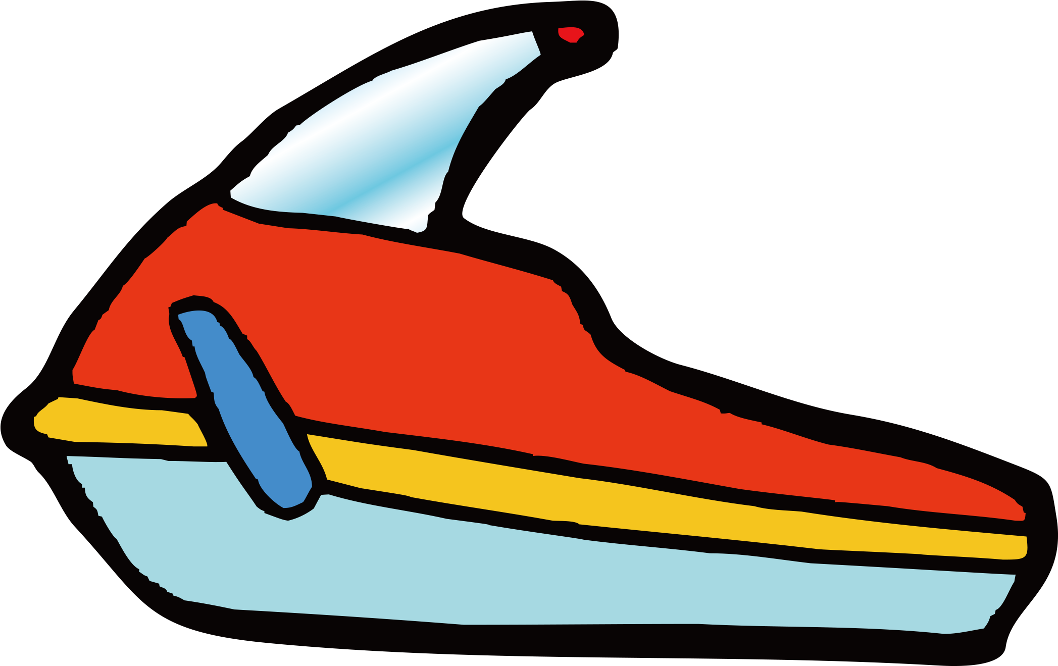 Boat Cartoon Clip Art - Boat Cartoon Clip Art (2270x1600)