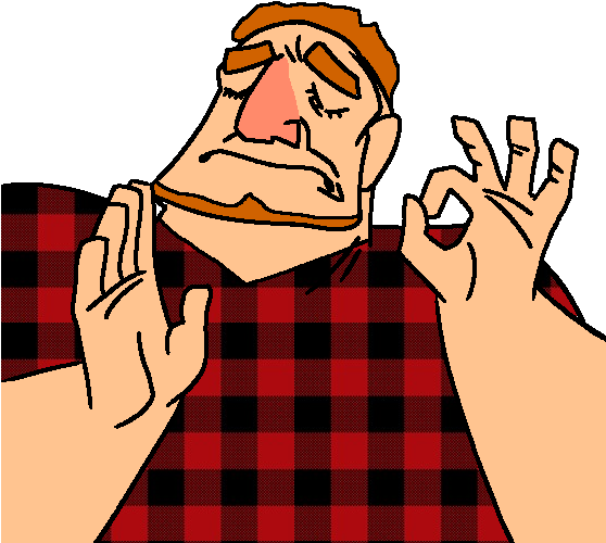 Man Facial Expression Nose Cartoon Hand Male Finger - Clip Art (557x605)
