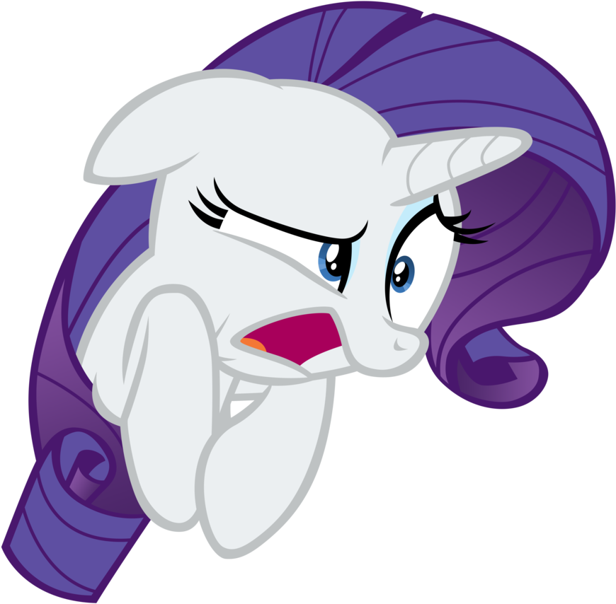 Rarity Breathing Fast By Tardifice - Rarity Unamused (913x875)