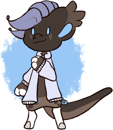 #513 Sea Otter/neo By Fuzzy Draws Bbs - Cartoon (446x512)