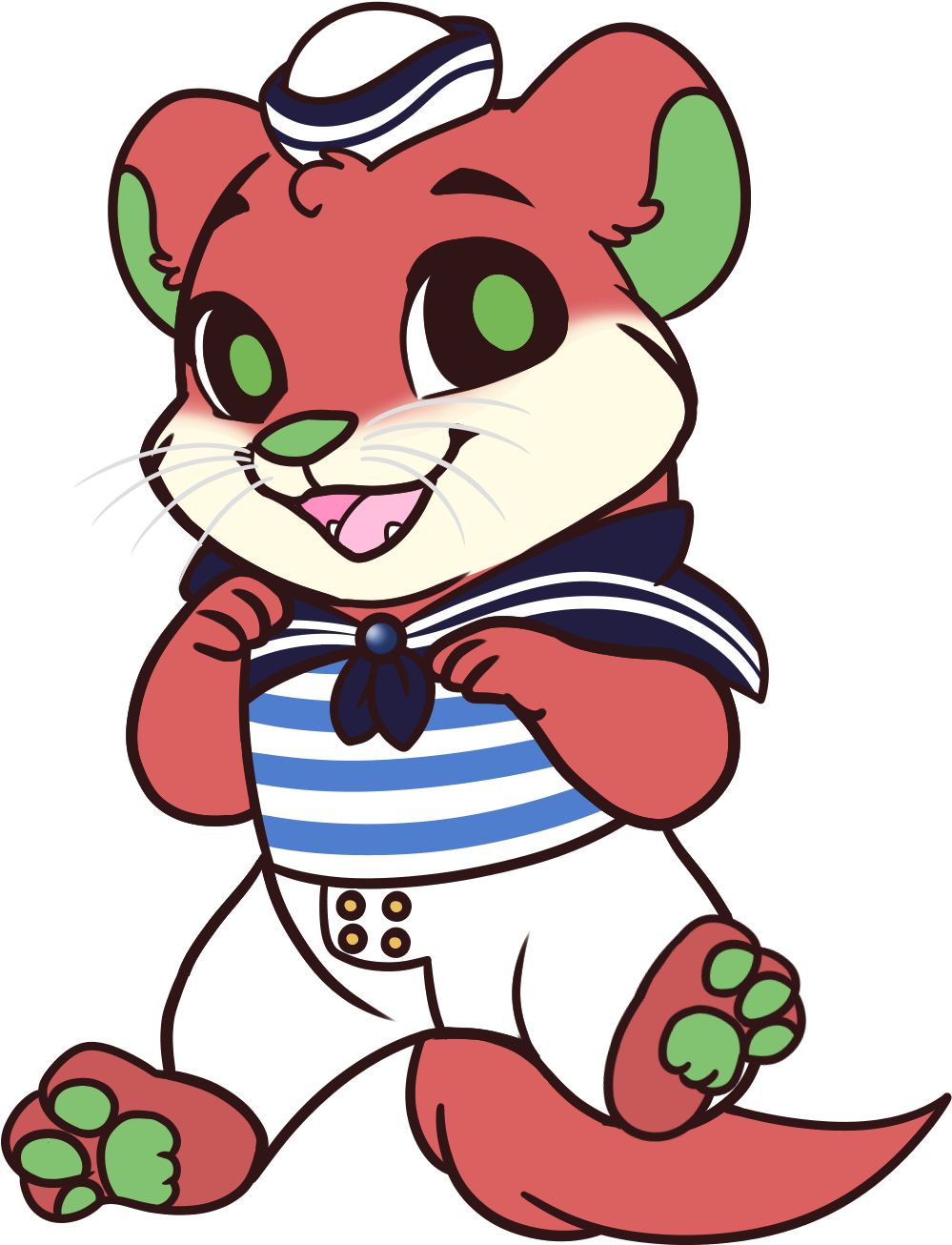 Could I Get This Otter Done He's Supposed To Be A Sea - Cartoon (1350x1350)