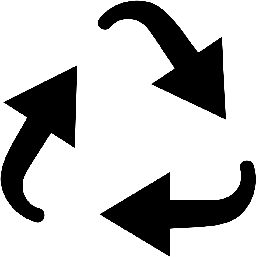 Maki Recycling - Green Recycle Icon Png (1024x1024)