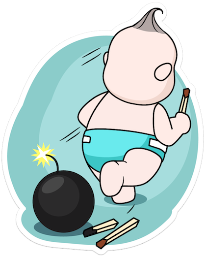 I Wanted To Dayre About My Pregnancy The Next Day After - Cartoon (520x520)