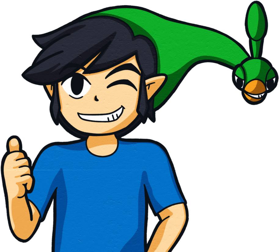 Akuji And Ezlo Approves By Typhart - Cartoon (952x838)