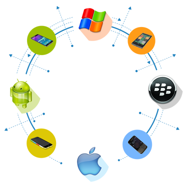 Customized Web Application Development Company Delhi, - Blackberry App World Icon (489x363)