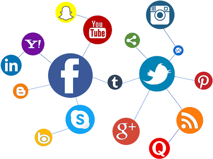 Social Media Platforms Png (703x551)