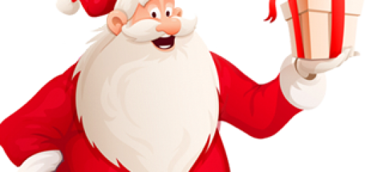 Breakfast With “pere Noel” - Santa Claus Cartoon (520x245)