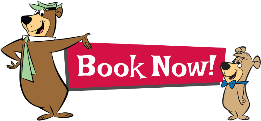 Jellystone Book Now Button - Yogi Bär (928x468)