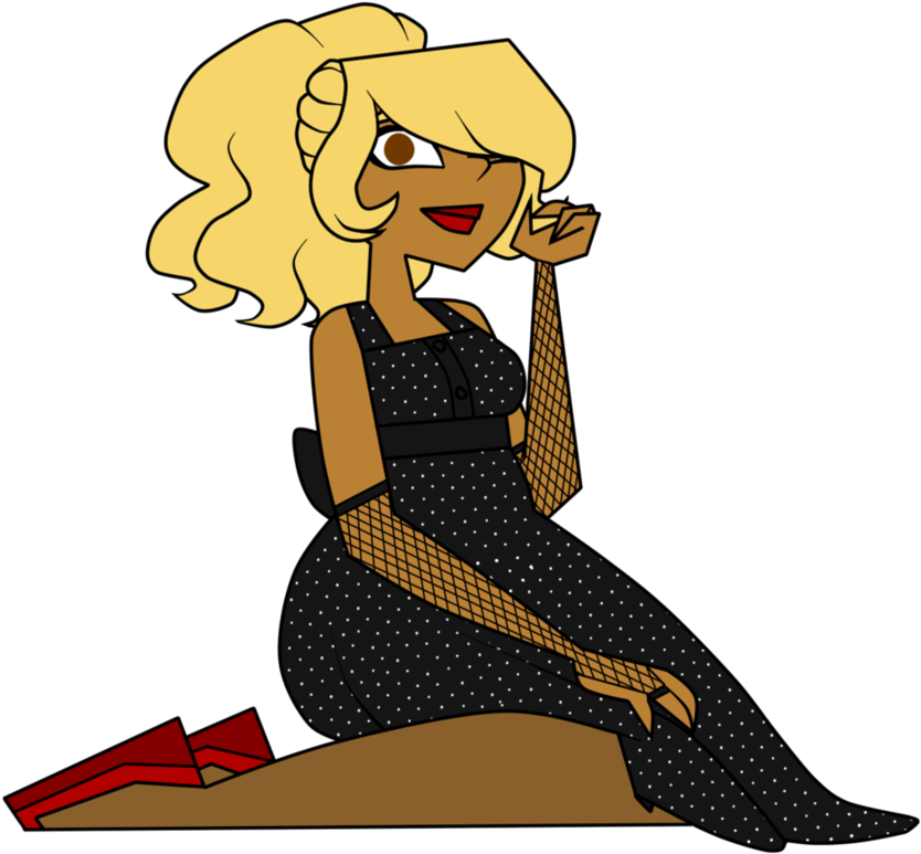 The 50s Gal By Ormbunke - Illustration (909x879)