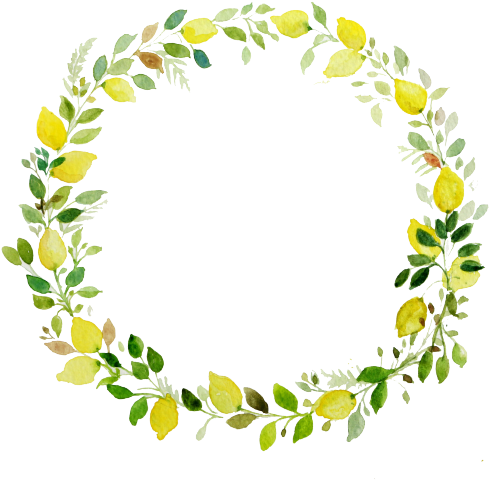 Images For Floral Wreath With Transparent Background - Free Watercolor Wreath Png (600x532)