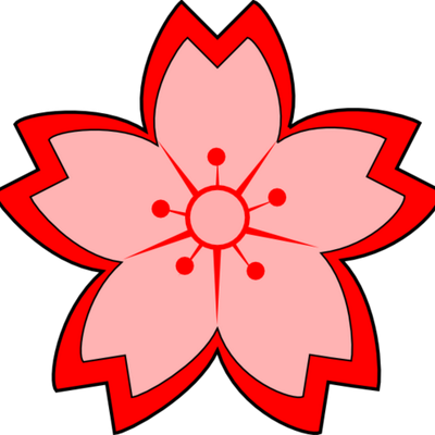 Sim Brothel Revival - Chinese Flower Clip Art (400x400)