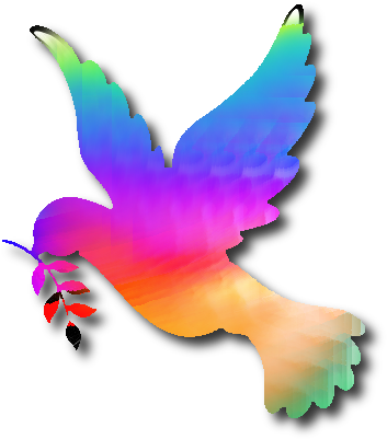 He That Hath Ears To Hear, Let Him Hear - Dove Symbol Of Peace (361x408)