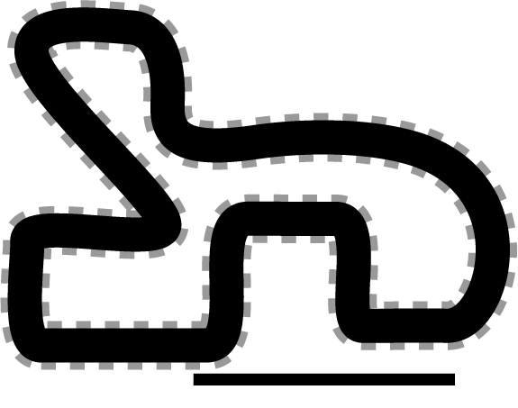 Race Track Clipart Gallery - Race Track Clipart Gallery (575x453)