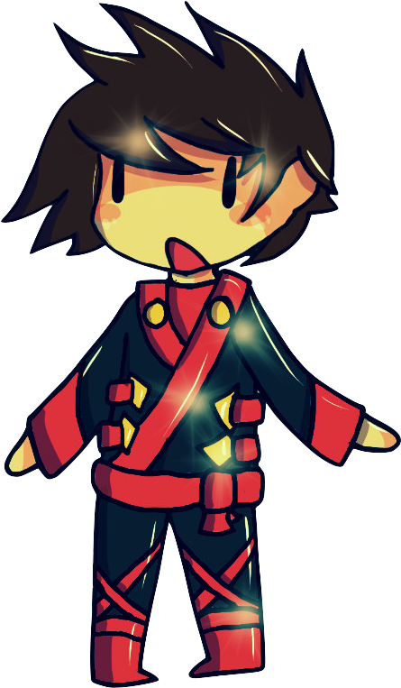 Kai Is Shiny By Neonjays - Cartoon (524x867)