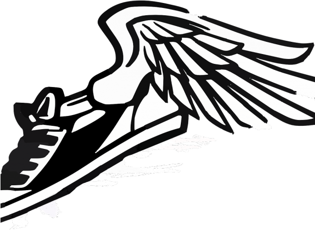 Track And Field Symbols - Track And Field Clipart Blue (640x480)