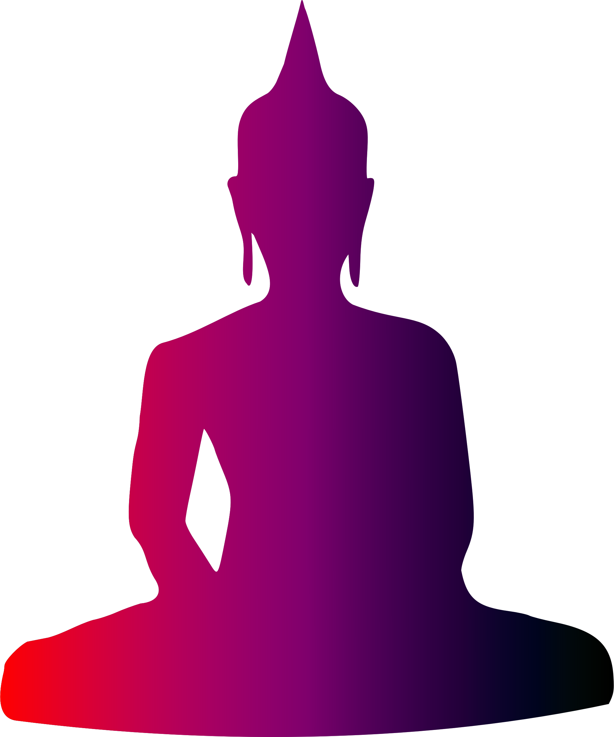 Buddha - Buddha Silhouette (1998x2400)