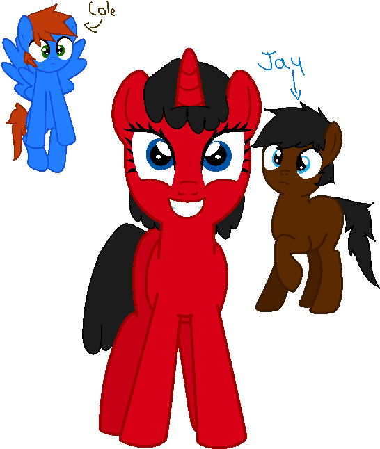 [ninjago Ponies] By Wavestrike - Cartoon (564x656)