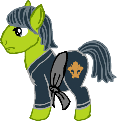 Cole Pony By Skybard - Lego Ninjago Cloe Pony (400x412)